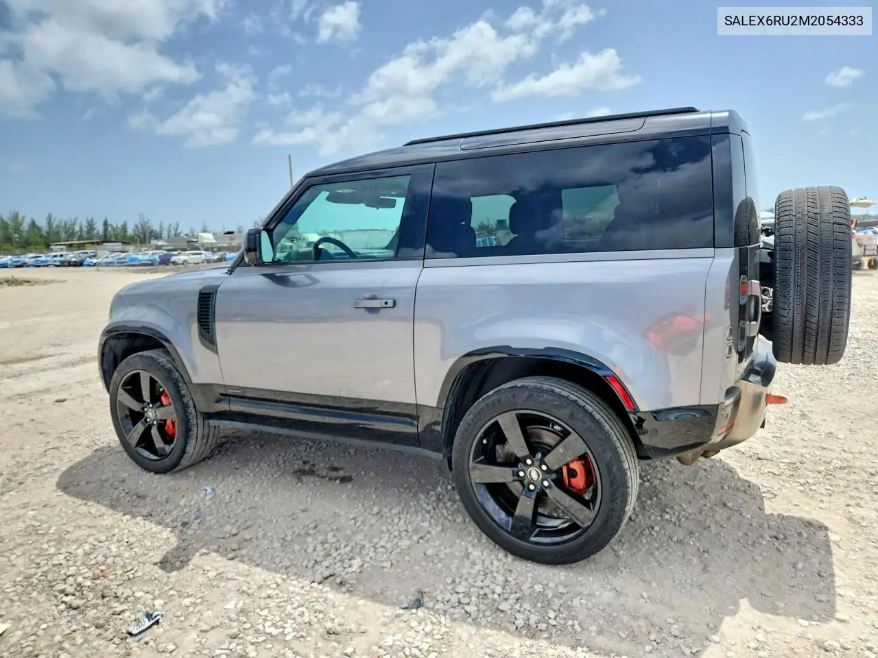 2021 Land Rover Defender 90 X VIN: SALEX6RU2M2054333 Lot: 60131726