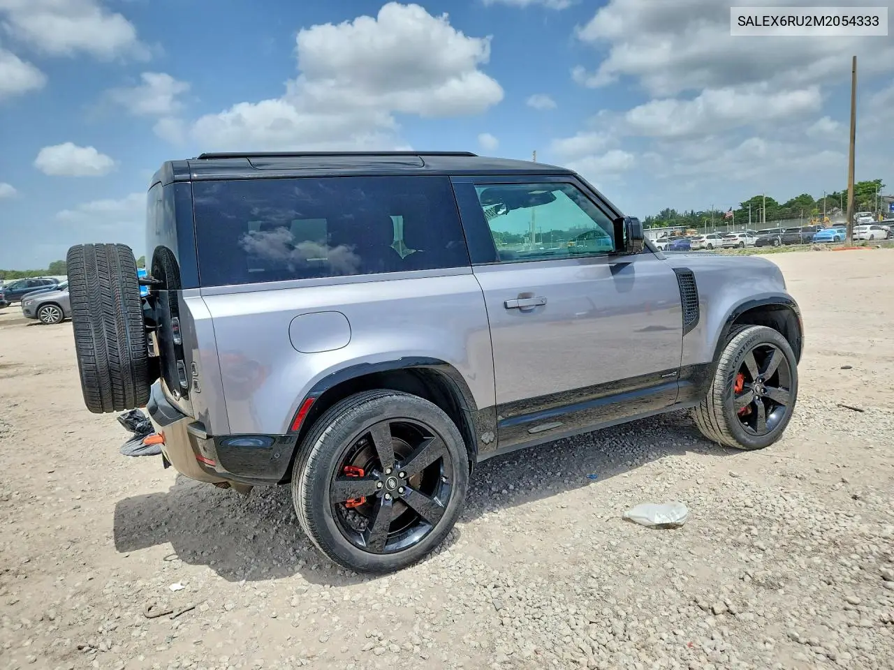 2021 Land Rover Defender 90 X VIN: SALEX6RU2M2054333 Lot: 60131726