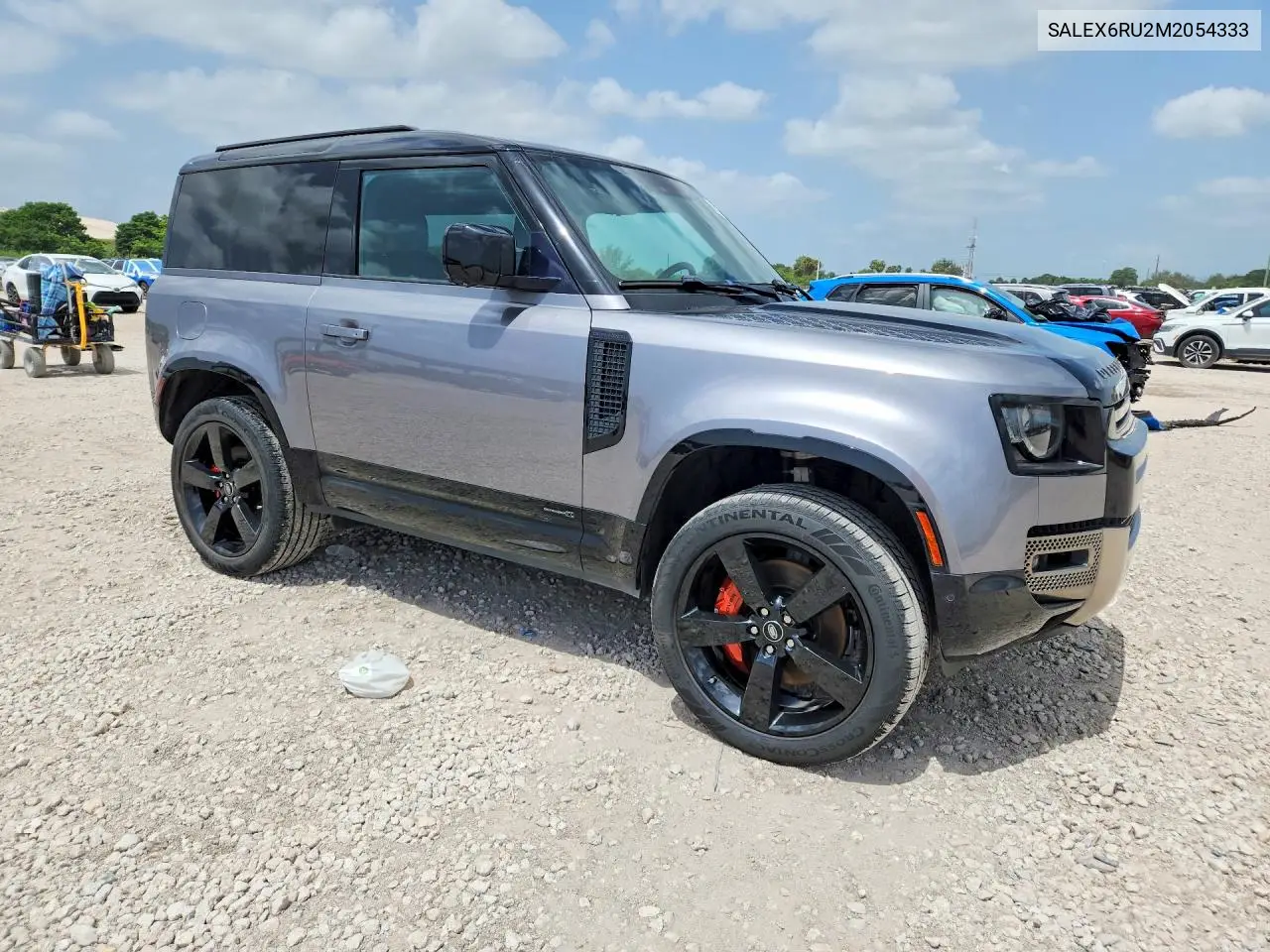 2021 Land Rover Defender 90 X VIN: SALEX6RU2M2054333 Lot: 60131726