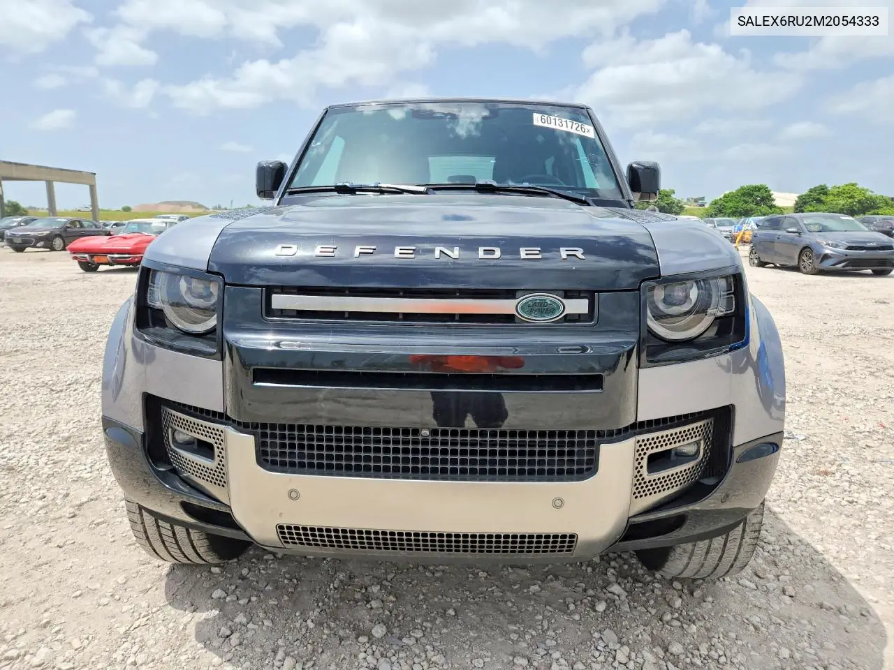 2021 Land Rover Defender 90 X VIN: SALEX6RU2M2054333 Lot: 60131726