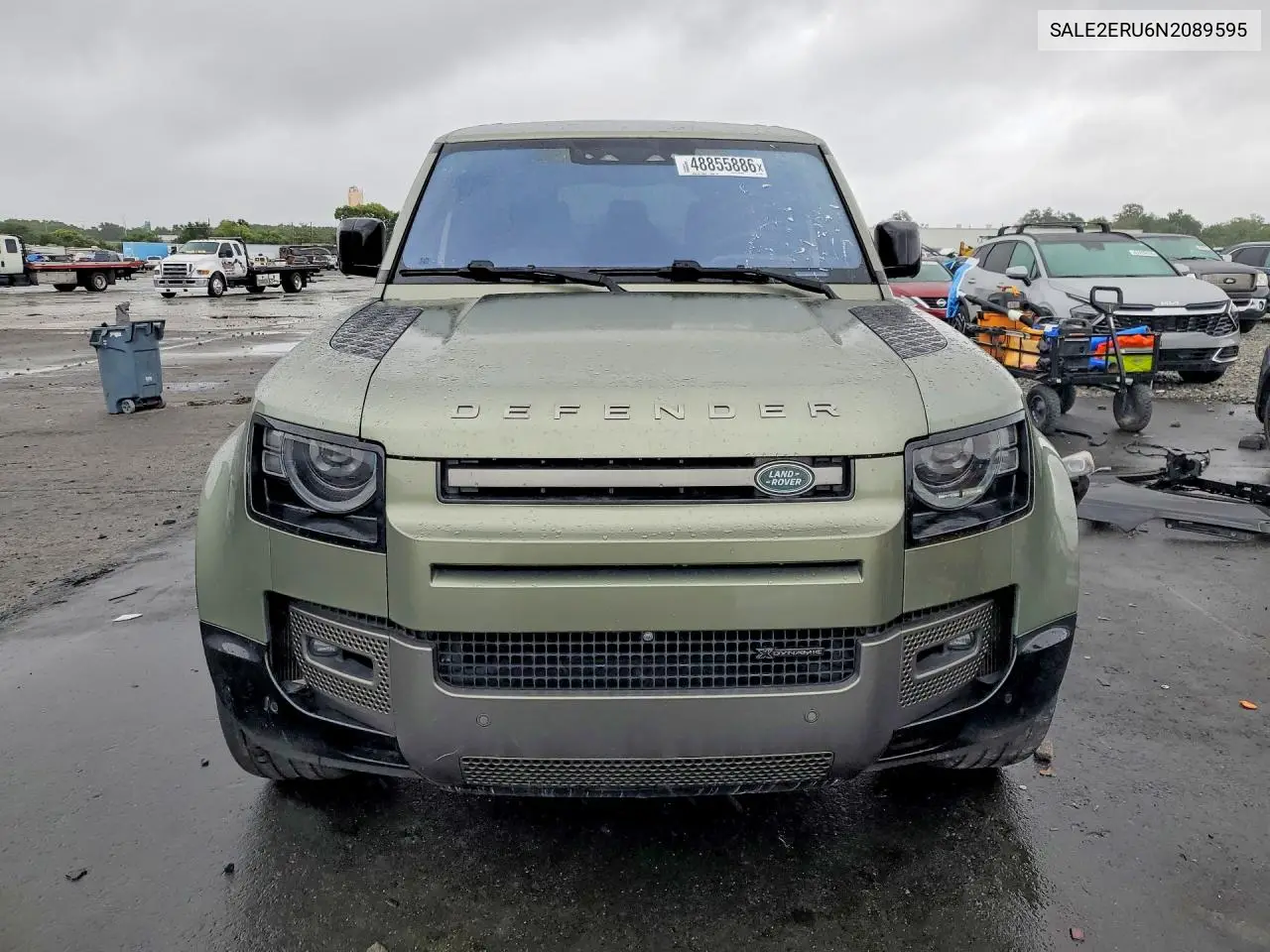 2022 Land Rover Defender 110 X-Dynamic Se VIN: SALE2ERU6N2089595 Lot: 48855886