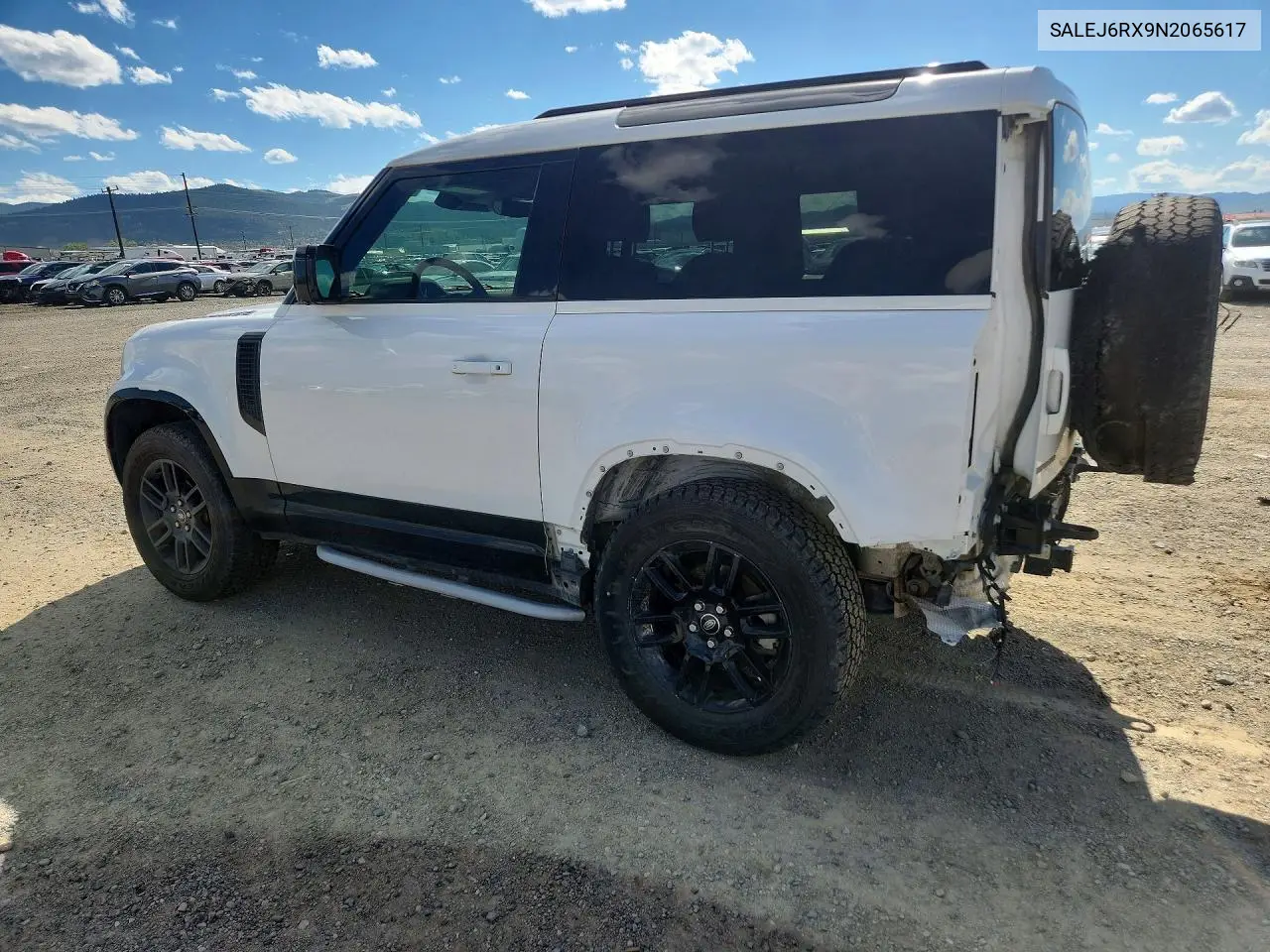 2022 Land Rover Defender 90 S VIN: SALEJ6RX9N2065617 Lot: 56665396