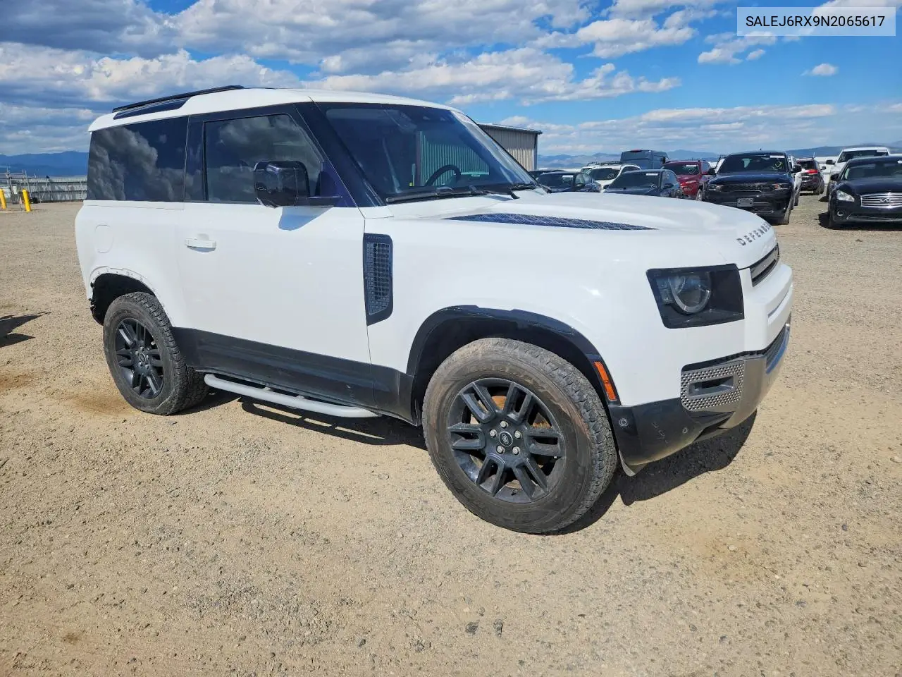 2022 Land Rover Defender 90 S VIN: SALEJ6RX9N2065617 Lot: 56665396