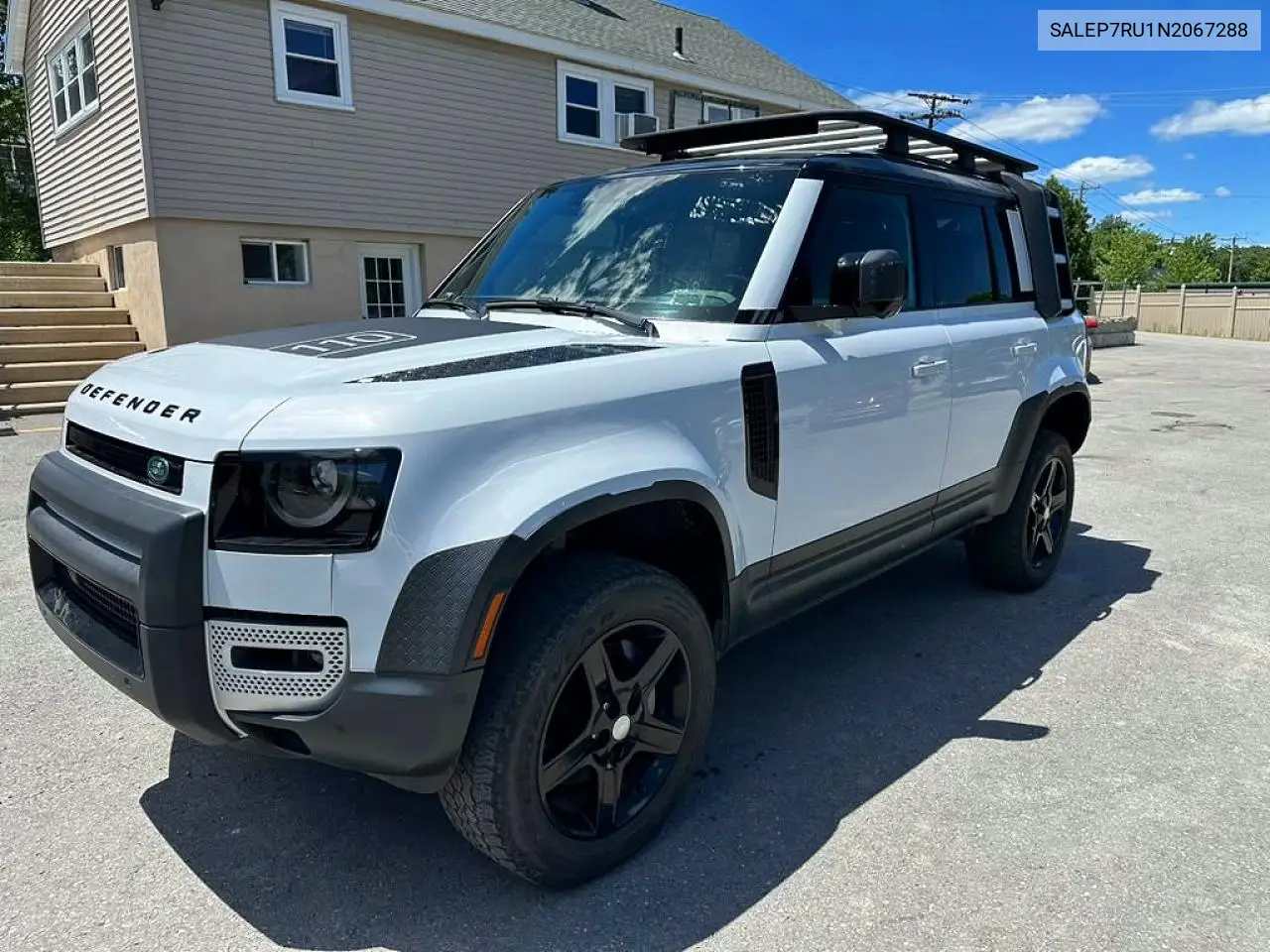 2022 Land Rover Defender 110 Se VIN: SALEP7RU1N2067288 Lot: 58056866
