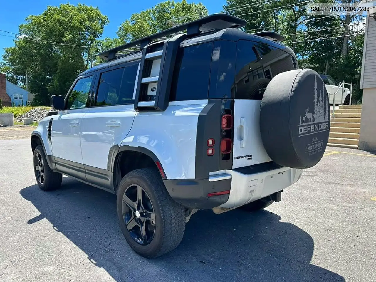 2022 Land Rover Defender 110 Se VIN: SALEP7RU1N2067288 Lot: 58056866
