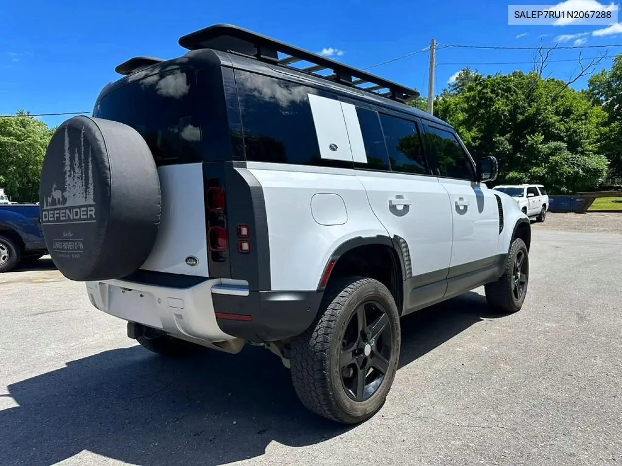 2022 Land Rover Defender 110 Se VIN: SALEP7RU1N2067288 Lot: 58056866