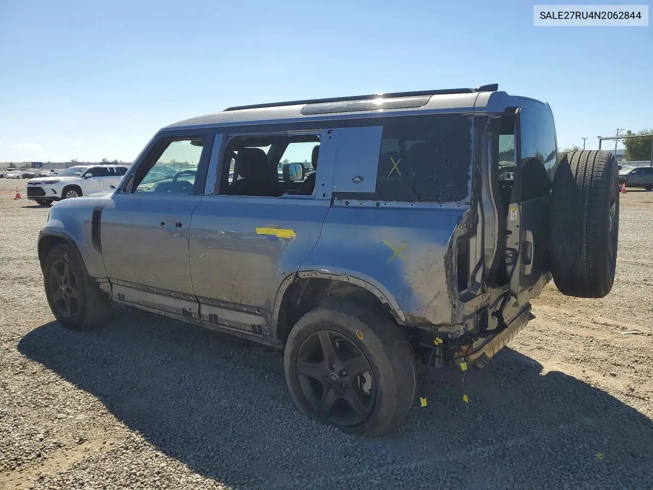 2022 Land Rover Defender 110 X-Dynamic Se VIN: SALE27RU4N2062844 Lot: 58261606