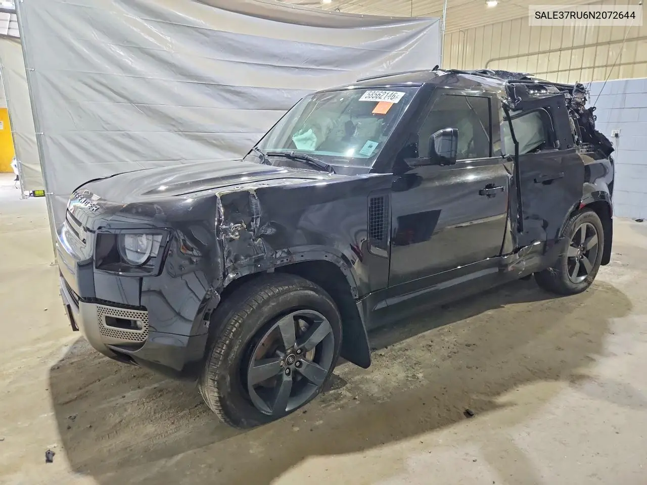 2022 Land Rover Defender 110 X-Dynamic Hse VIN: SALE37RU6N2072644 Lot: 58562146