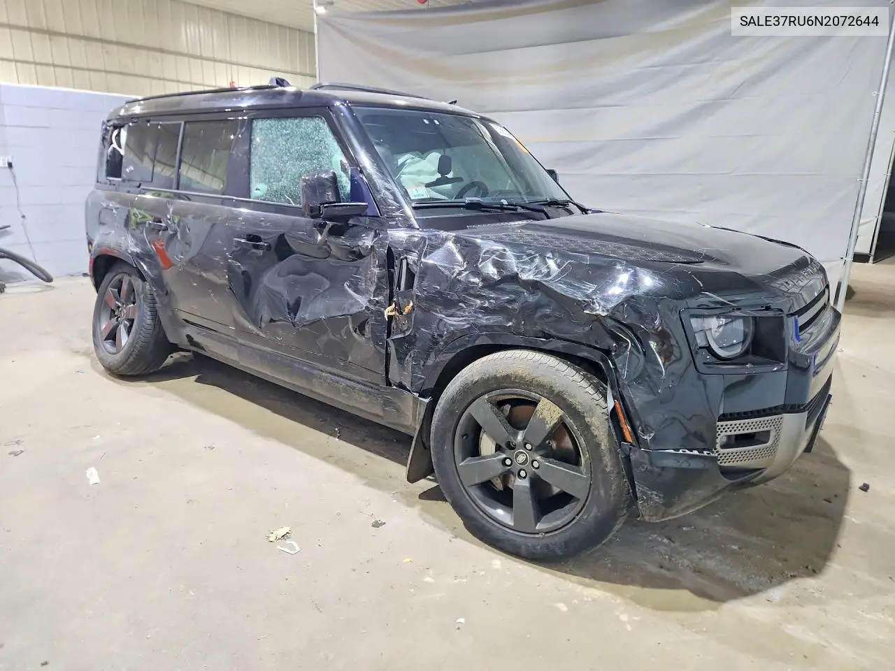 2022 Land Rover Defender 110 X-Dynamic Hse VIN: SALE37RU6N2072644 Lot: 58562146