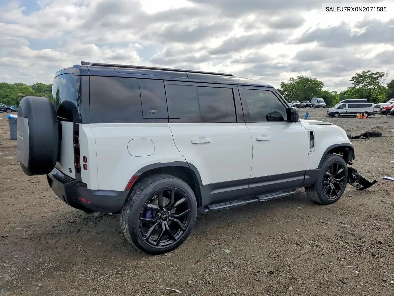 2022 Land Rover Defender 110 S VIN: SALEJ7RX0N2071585 Lot: 60301846