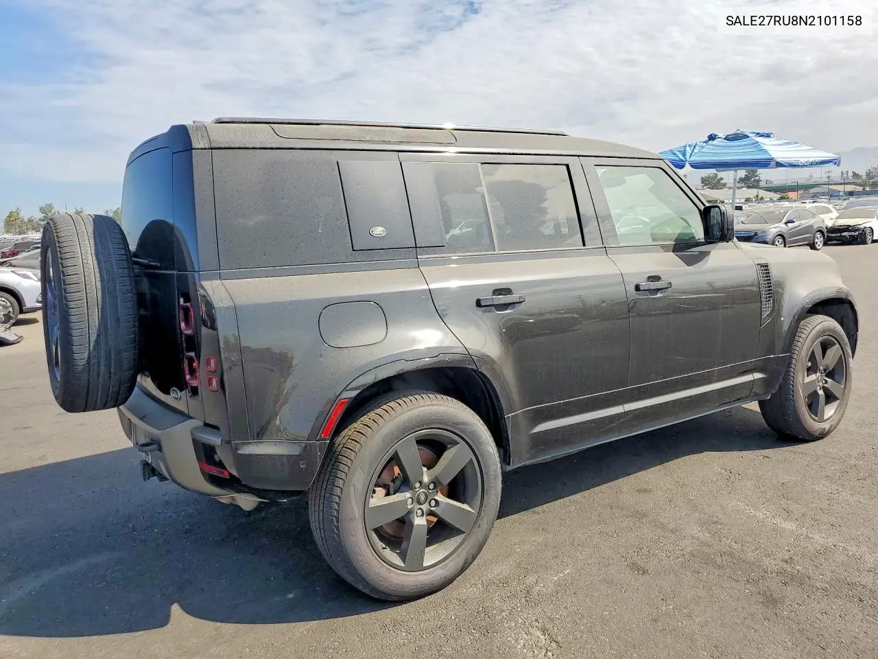 2022 Land Rover Defender 110 X-Dynamic Se VIN: SALE27RU8N2101158 Lot: 61435236