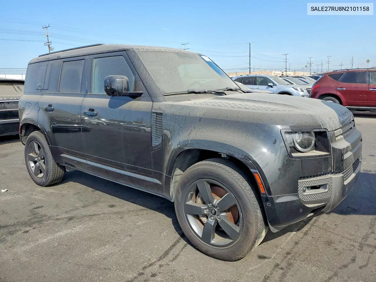 2022 Land Rover Defender 110 X-Dynamic Se VIN: SALE27RU8N2101158 Lot: 61435236
