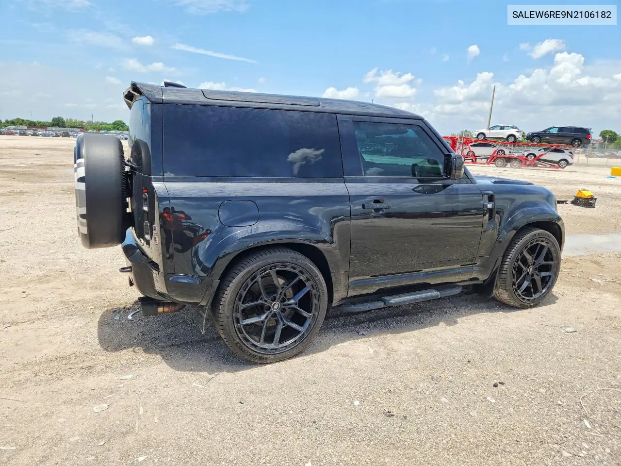 2022 Land Rover Defender 90 VIN: SALEW6RE9N2106182 Lot: 61600086