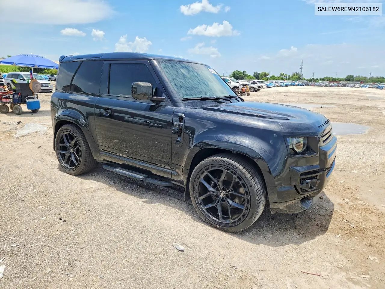 2022 Land Rover Defender 90 VIN: SALEW6RE9N2106182 Lot: 61600086