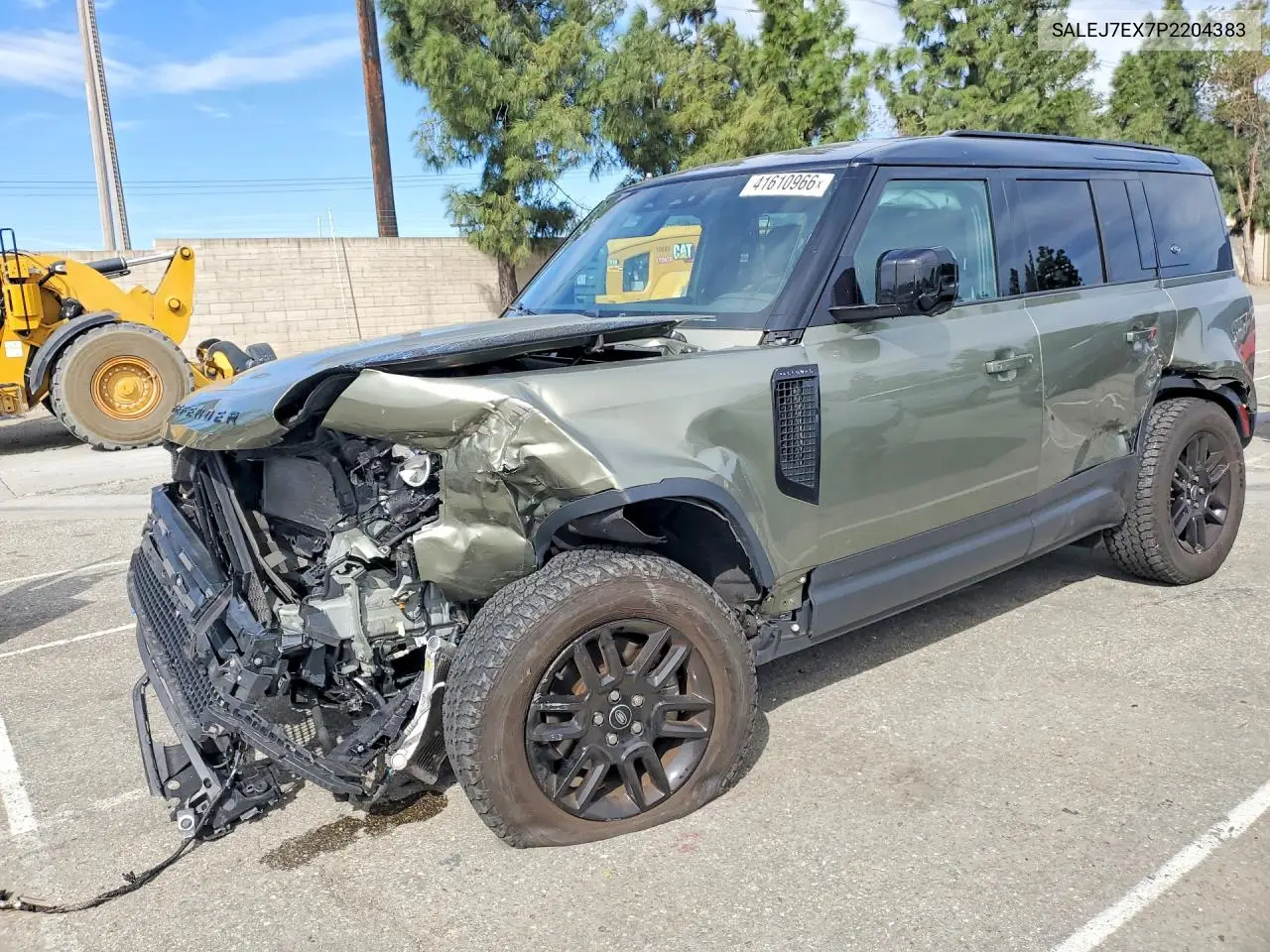 2023 Land Rover Defender 110 S VIN: SALEJ7EX7P2204383 Lot: 41610966