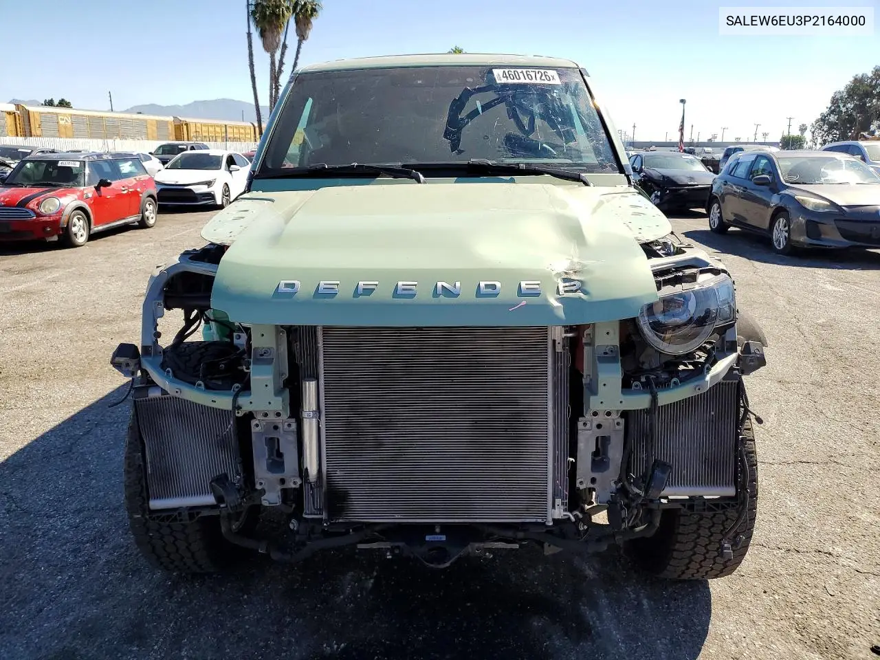 2023 Land Rover Defender 90 75Th Ltd Edition VIN: SALEW6EU3P2164000 Lot: 46016726