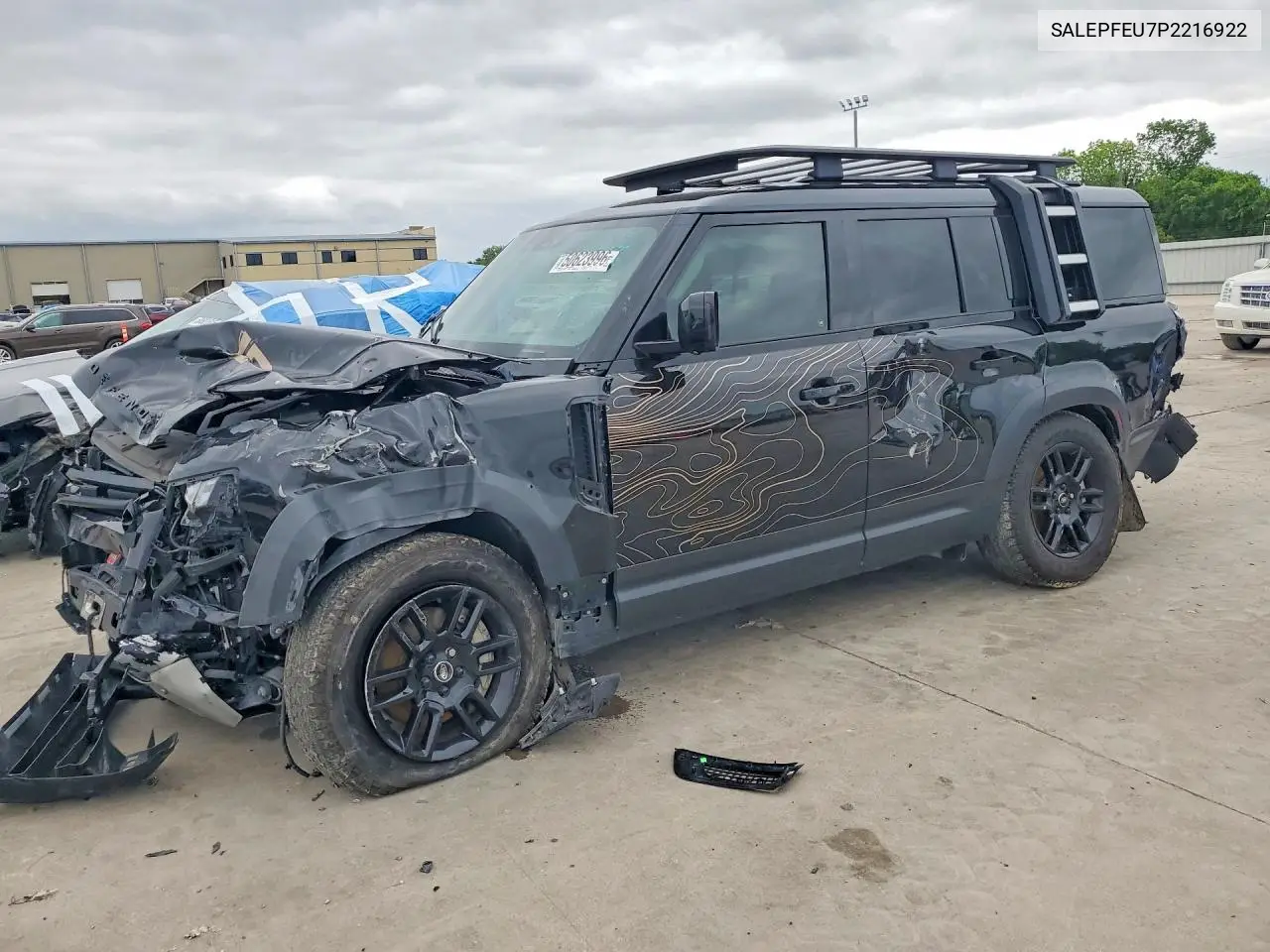 2023 Land Rover Defender 130 Se VIN: SALEPFEU7P2216922 Lot: 50623996
