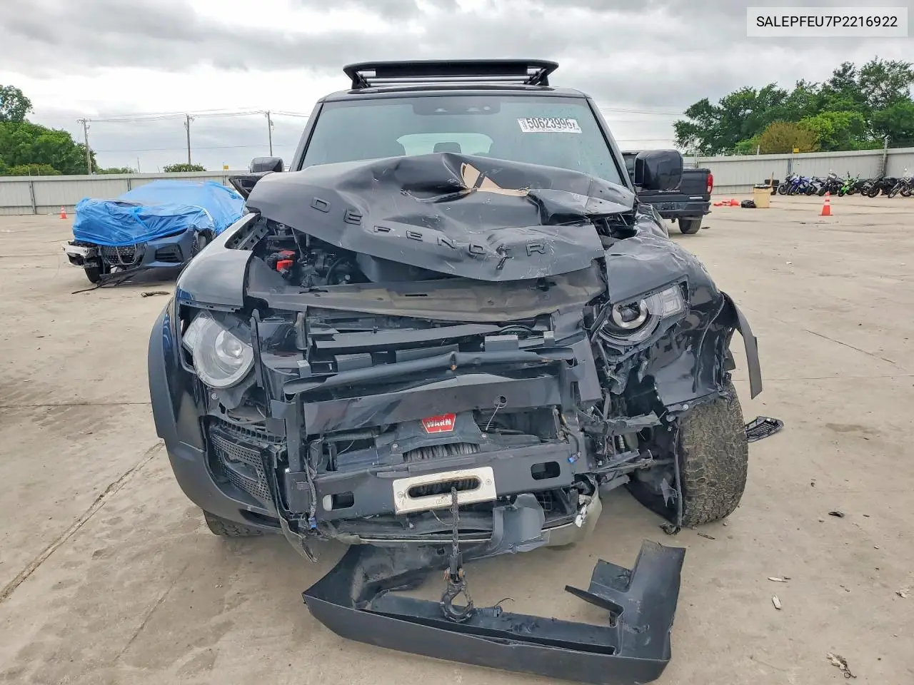 2023 Land Rover Defender 130 Se VIN: SALEPFEU7P2216922 Lot: 50623996