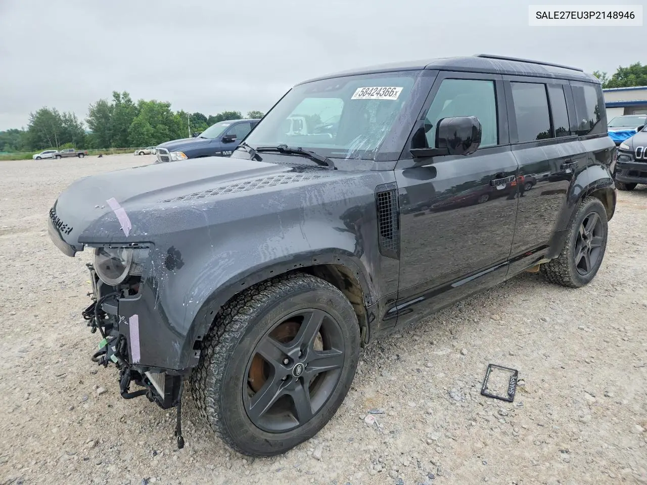 2023 Land Rover Defender 110 X-Dynamic Se VIN: SALE27EU3P2148946 Lot: 58424366