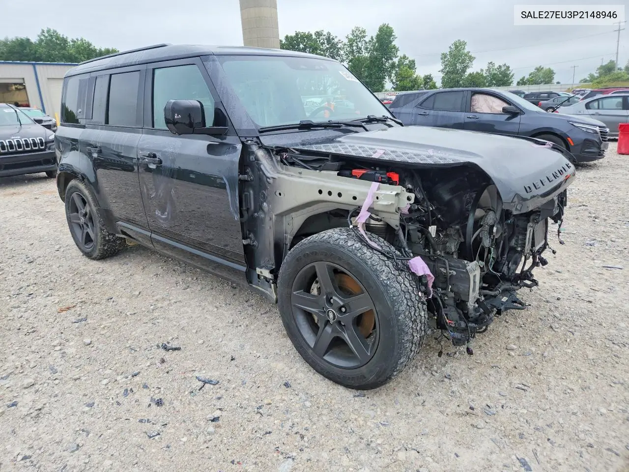 2023 Land Rover Defender 110 X-Dynamic Se VIN: SALE27EU3P2148946 Lot: 58424366