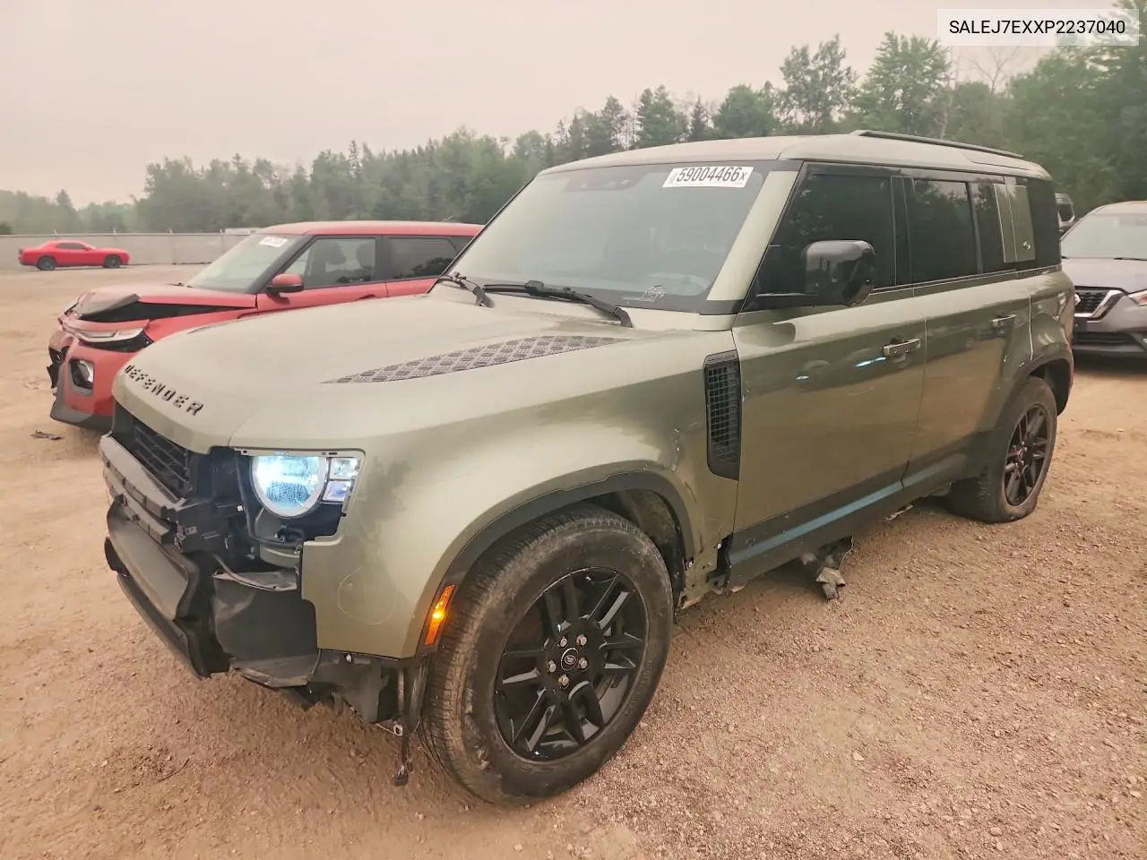 2023 Land Rover Defender 110 S VIN: SALEJ7EXXP2237040 Lot: 59004466