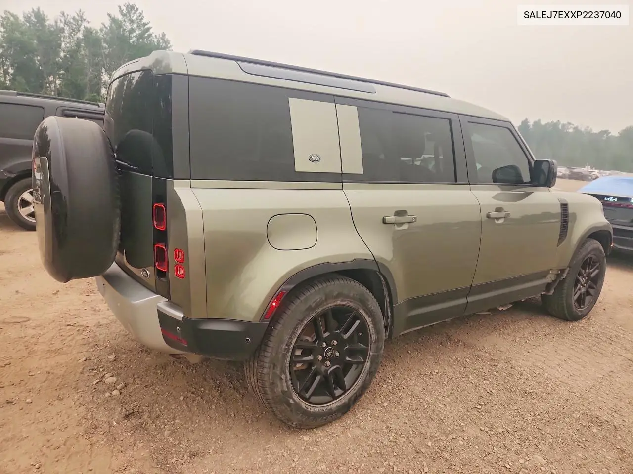 2023 Land Rover Defender 110 S VIN: SALEJ7EXXP2237040 Lot: 59004466