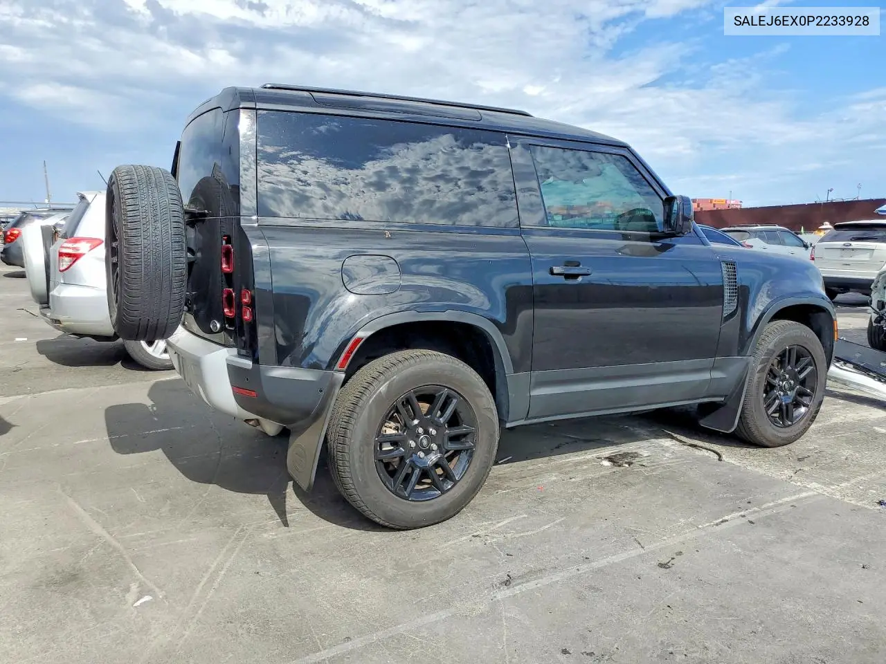 2023 Land Rover Defender 90 S VIN: SALEJ6EX0P2233928 Lot: 59846326