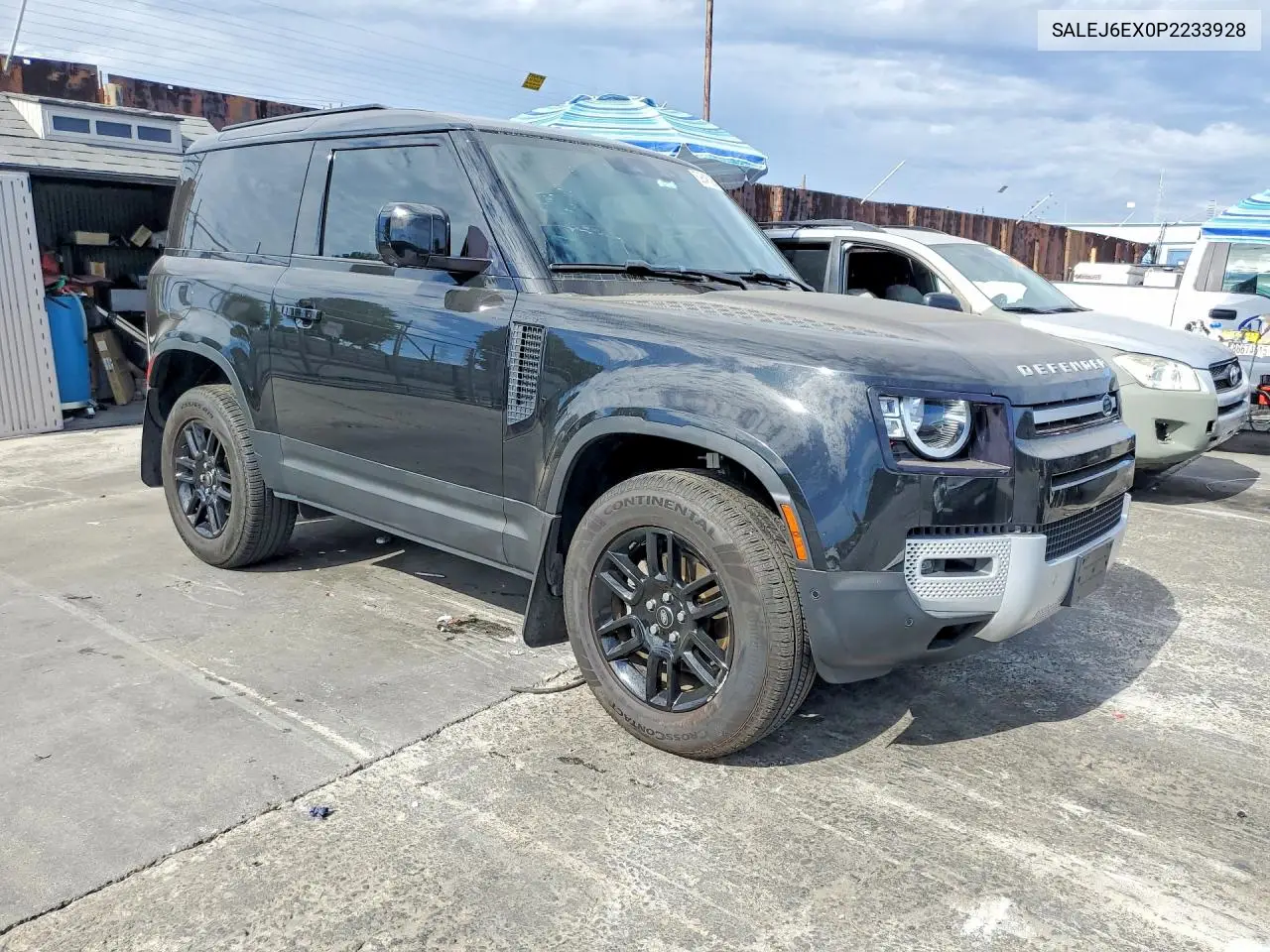 2023 Land Rover Defender 90 S VIN: SALEJ6EX0P2233928 Lot: 59846326