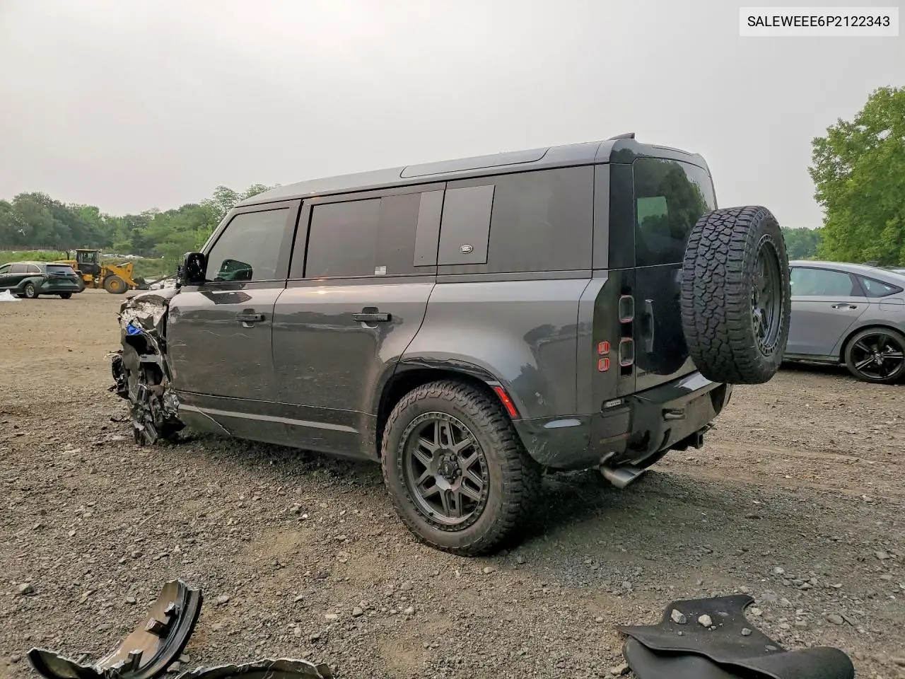 2023 Land Rover Defender 110 VIN: SALEWEEE6P2122343 Lot: 61390456
