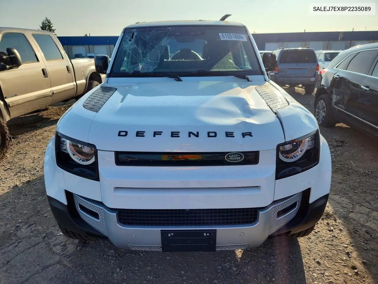 2023 Land Rover Defender 110 S VIN: SALEJ7EX8P2235089 Lot: 61551866