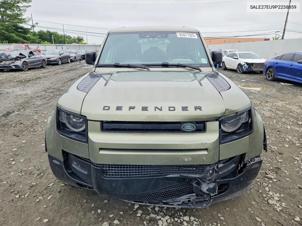 2023 Land Rover Defender 110 X-Dynamic Se VIN: SALE27EU9P2238859 Lot: 85977925