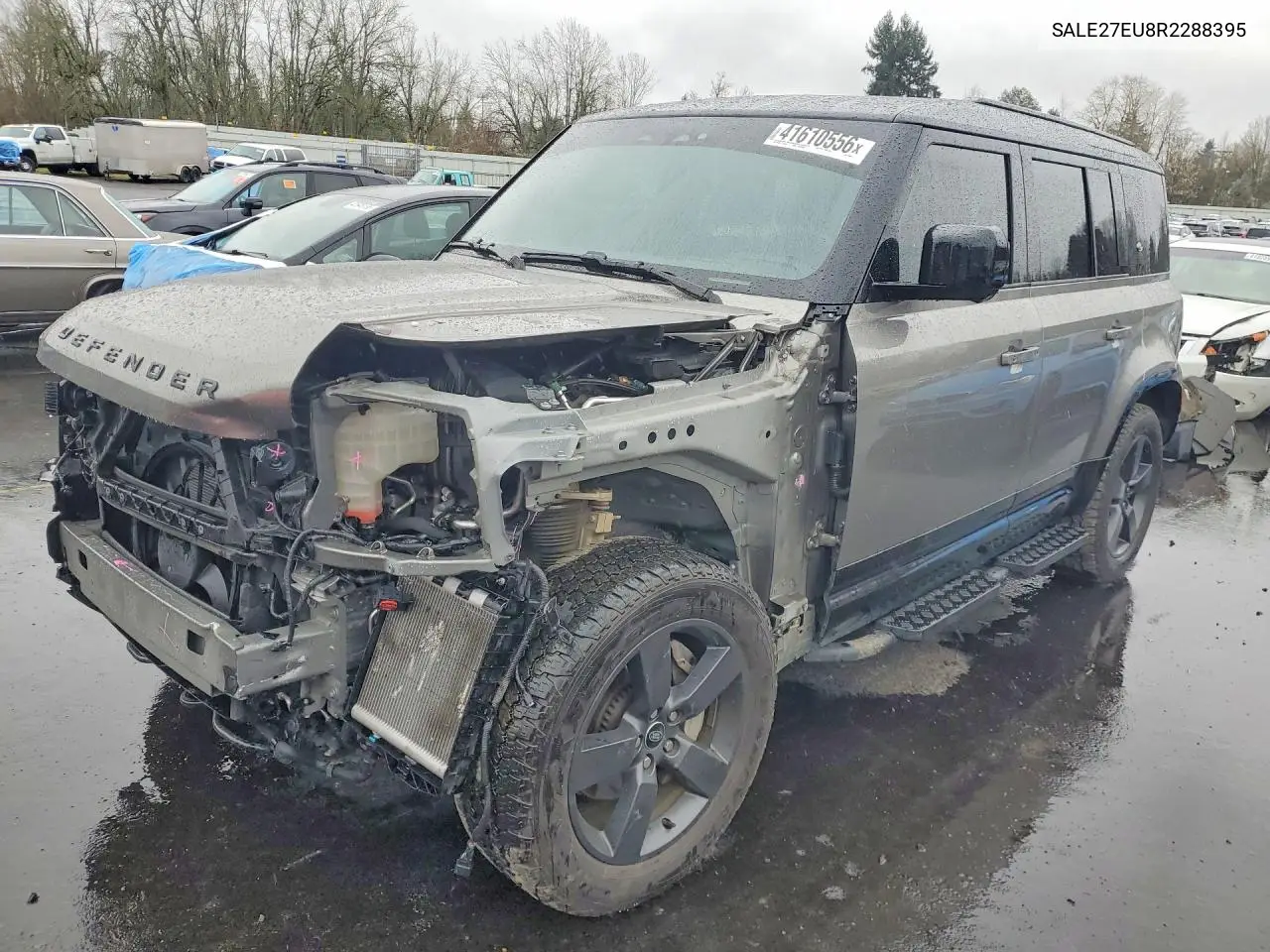 2024 Land Rover Defender 110 X-Dynamic Se VIN: SALE27EU8R2288395 Lot: 41610556