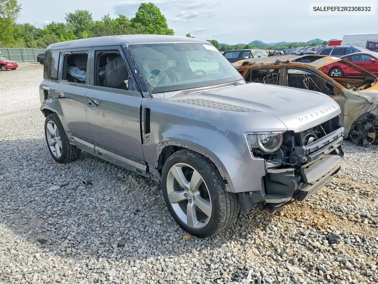2024 Land Rover Defender 110 Se VIN: SALEPEFE2R2308332 Lot: 51175546
