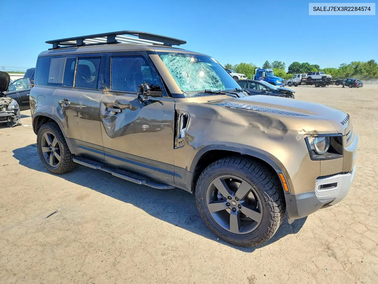 2024 Land Rover Defender 110 S VIN: SALEJ7EX3R2284574 Lot: 55746196