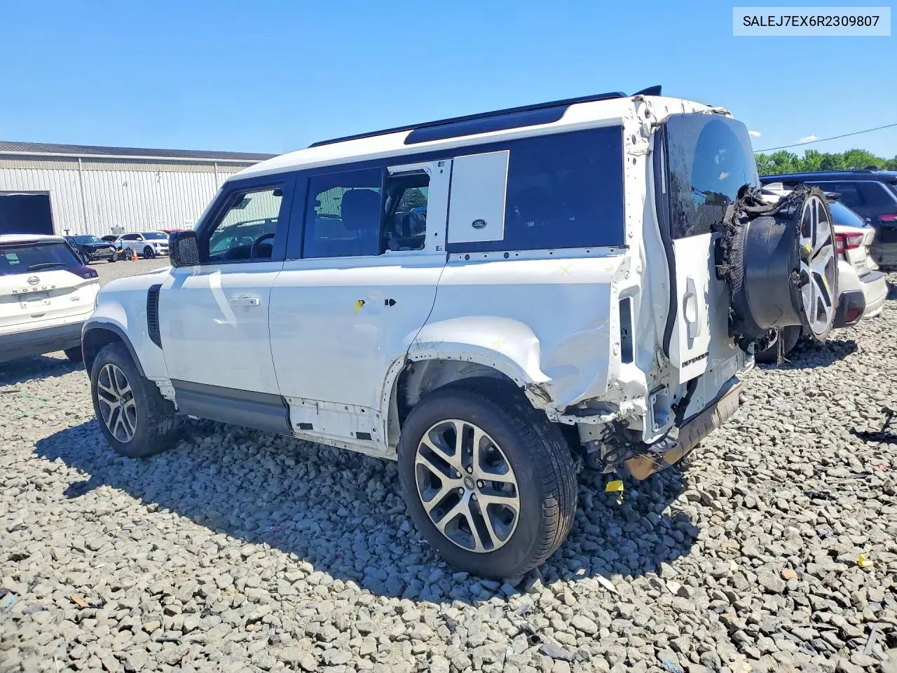 2024 Land Rover Defender 110 S VIN: SALEJ7EX6R2309807 Lot: 56285916