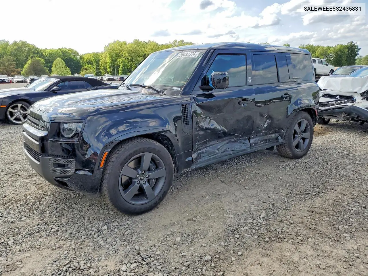 2025 Land Rover Defender 110 VIN: SALEWEEE5S2435831 Lot: 50334776