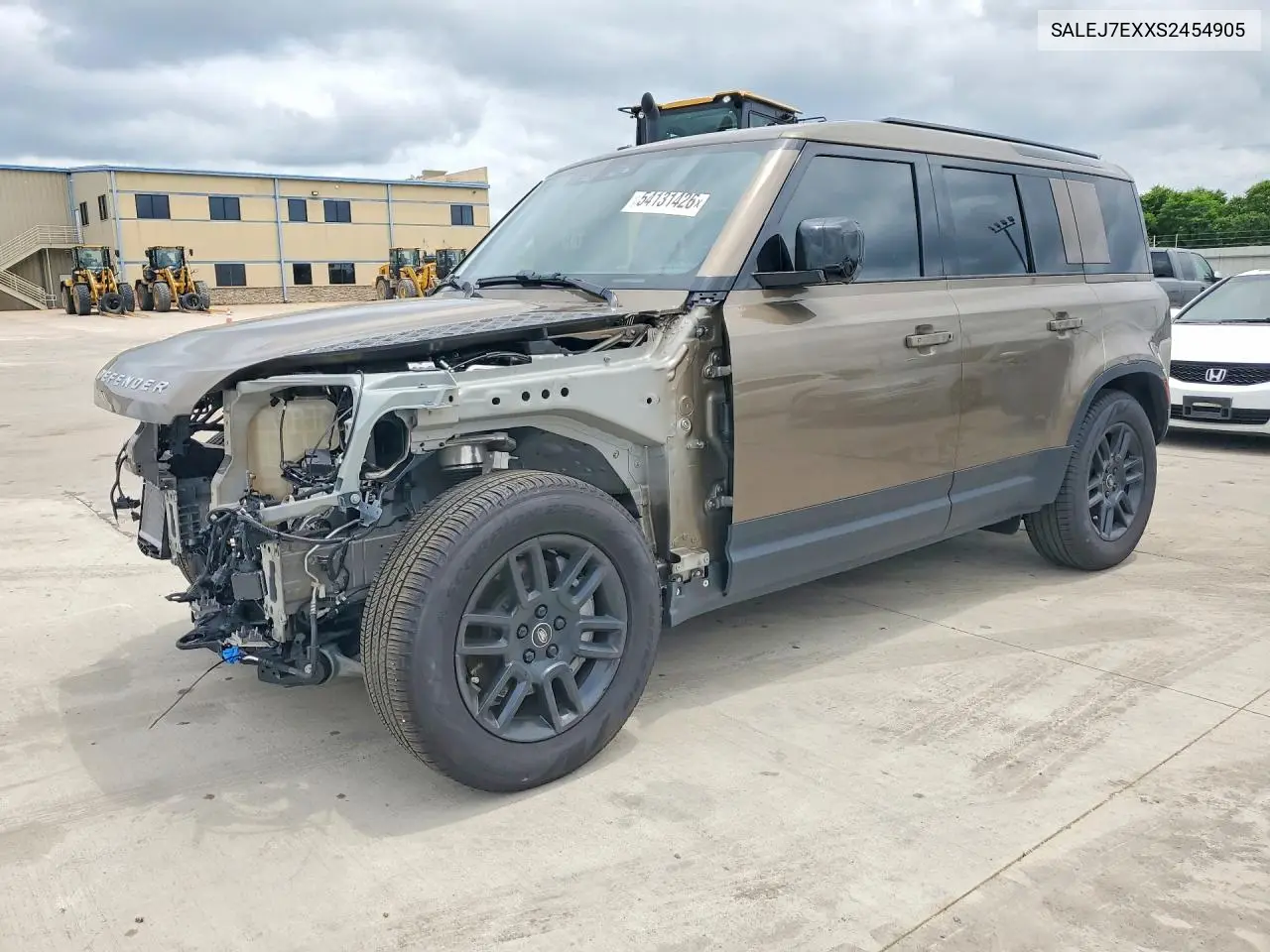 2025 Land Rover Defender 110 S VIN: SALEJ7EXXS2454905 Lot: 54131426