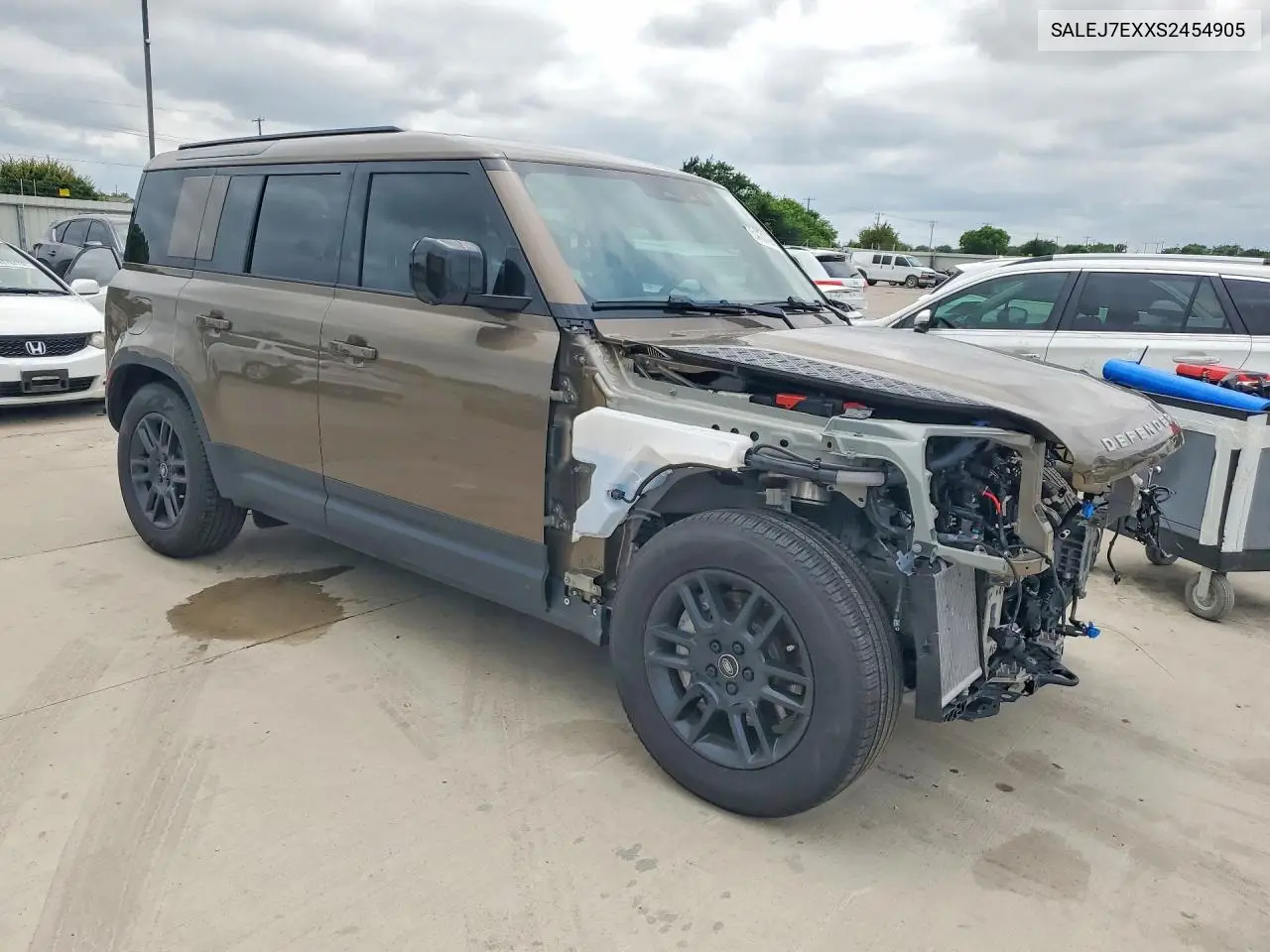 2025 Land Rover Defender 110 S VIN: SALEJ7EXXS2454905 Lot: 54131426