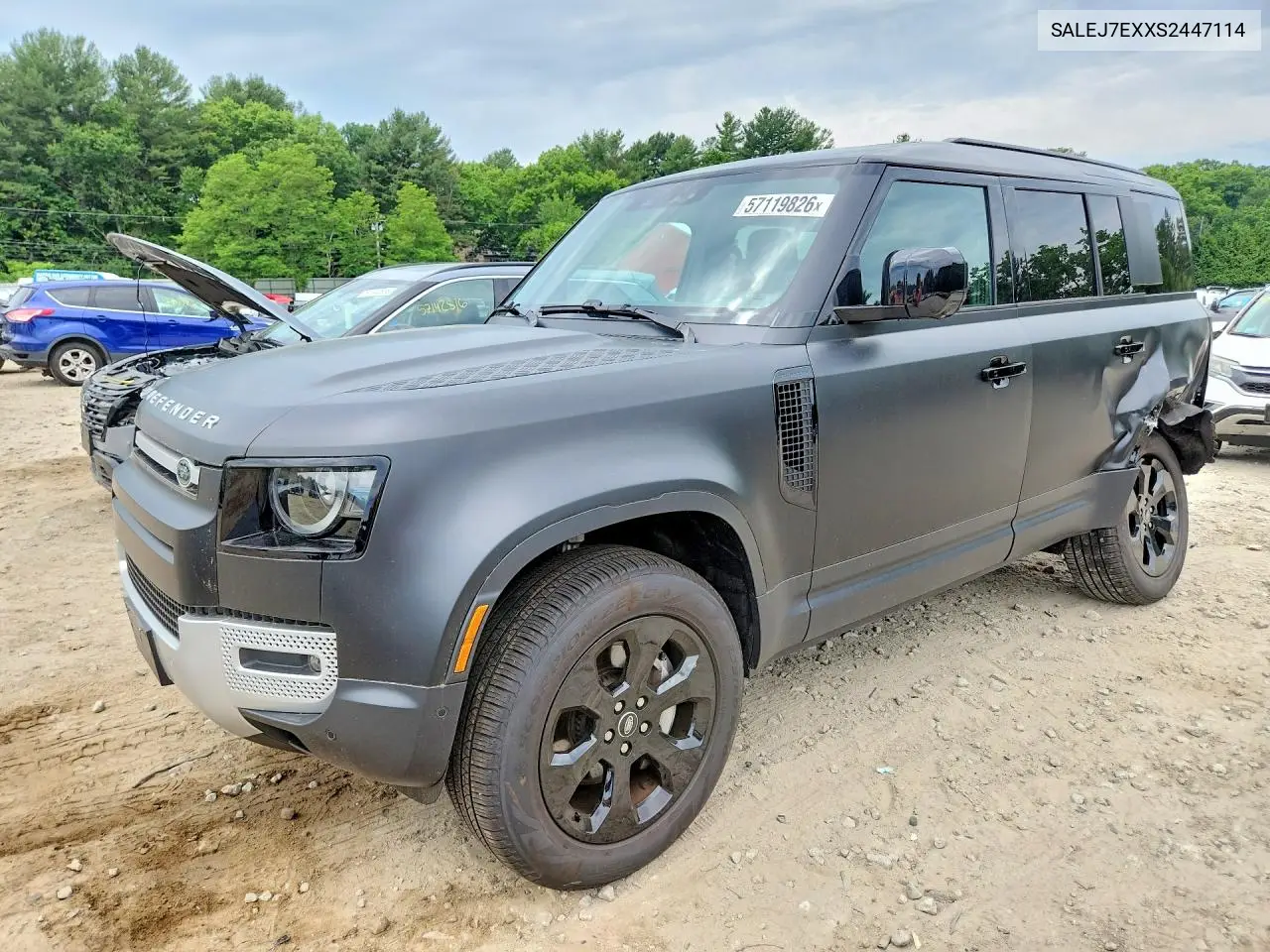 2025 Land Rover Defender 110 S VIN: SALEJ7EXXS2447114 Lot: 57119826