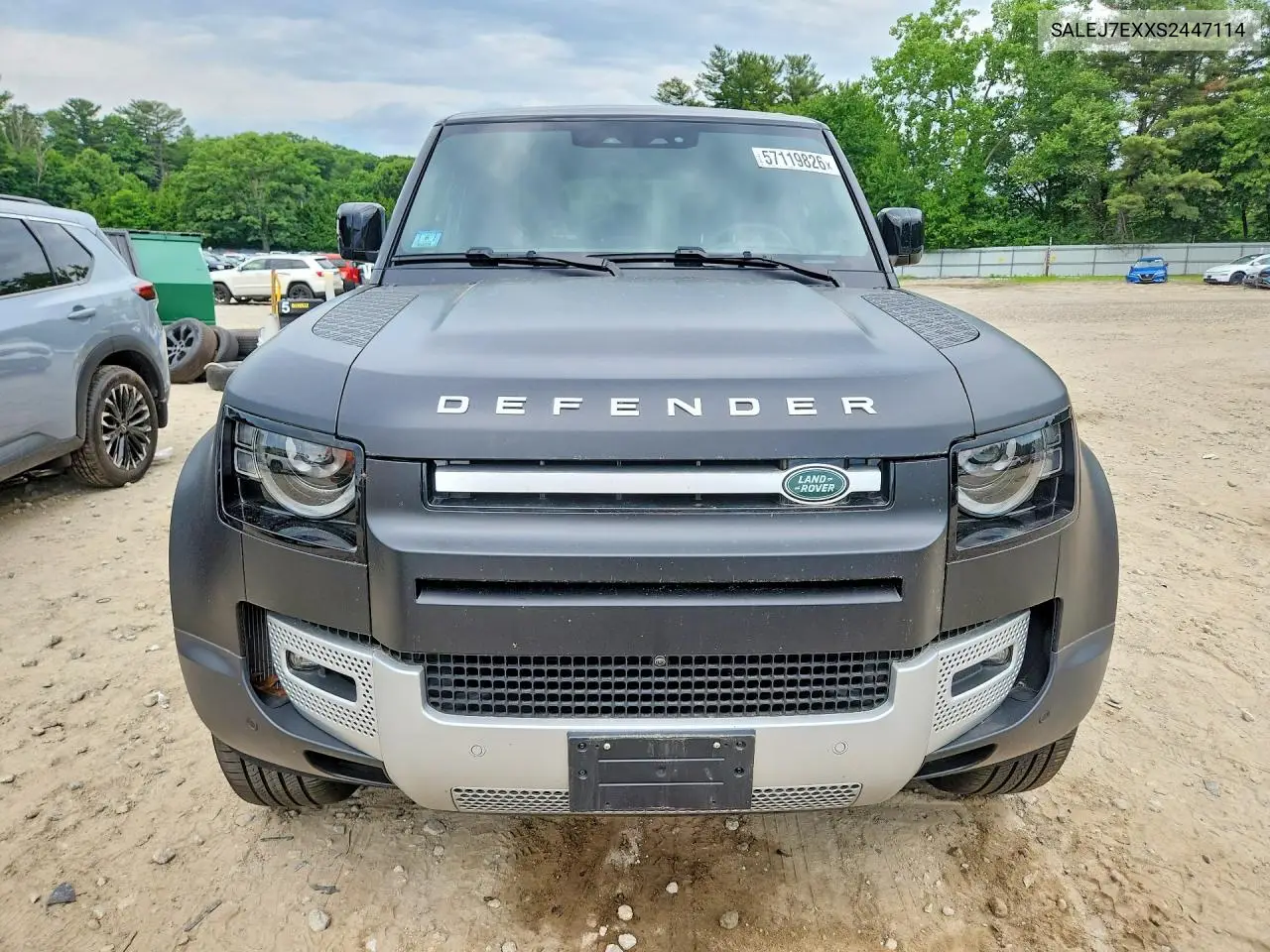2025 Land Rover Defender 110 S VIN: SALEJ7EXXS2447114 Lot: 57119826