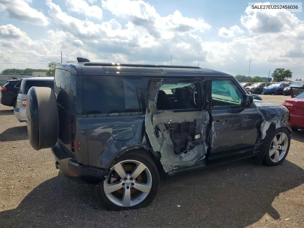 2025 Land Rover Defender 110 X-Dynamic Se VIN: SALE27EU2S2456036 Lot: 59553476