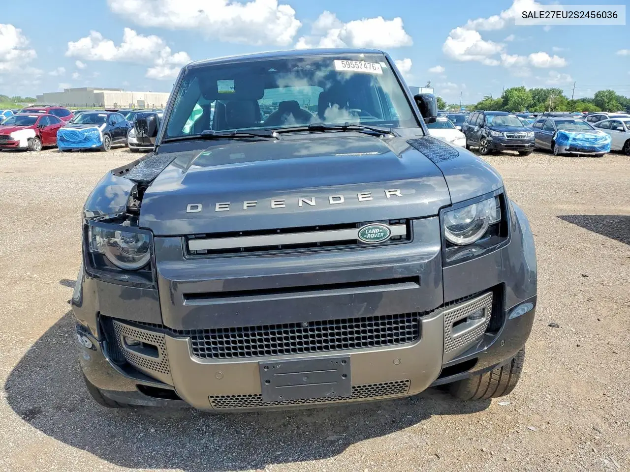2025 Land Rover Defender 110 X-Dynamic Se VIN: SALE27EU2S2456036 Lot: 59553476