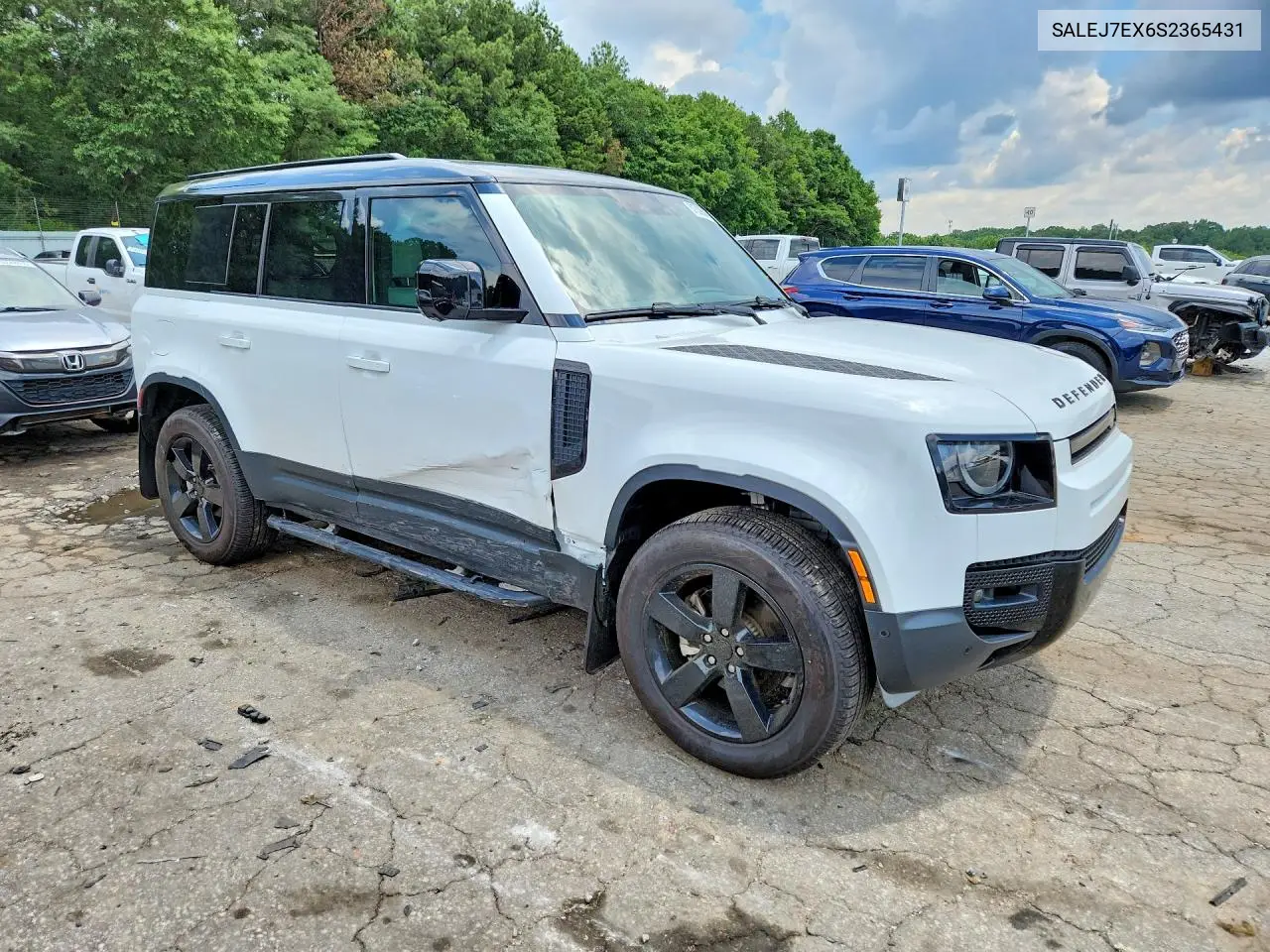 2025 Land Rover Defender 110 S VIN: SALEJ7EX6S2365431 Lot: 61339646