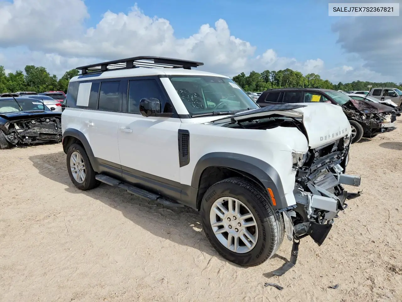 2025 Land Rover Defender 110 S VIN: SALEJ7EX7S2367821 Lot: 61477886