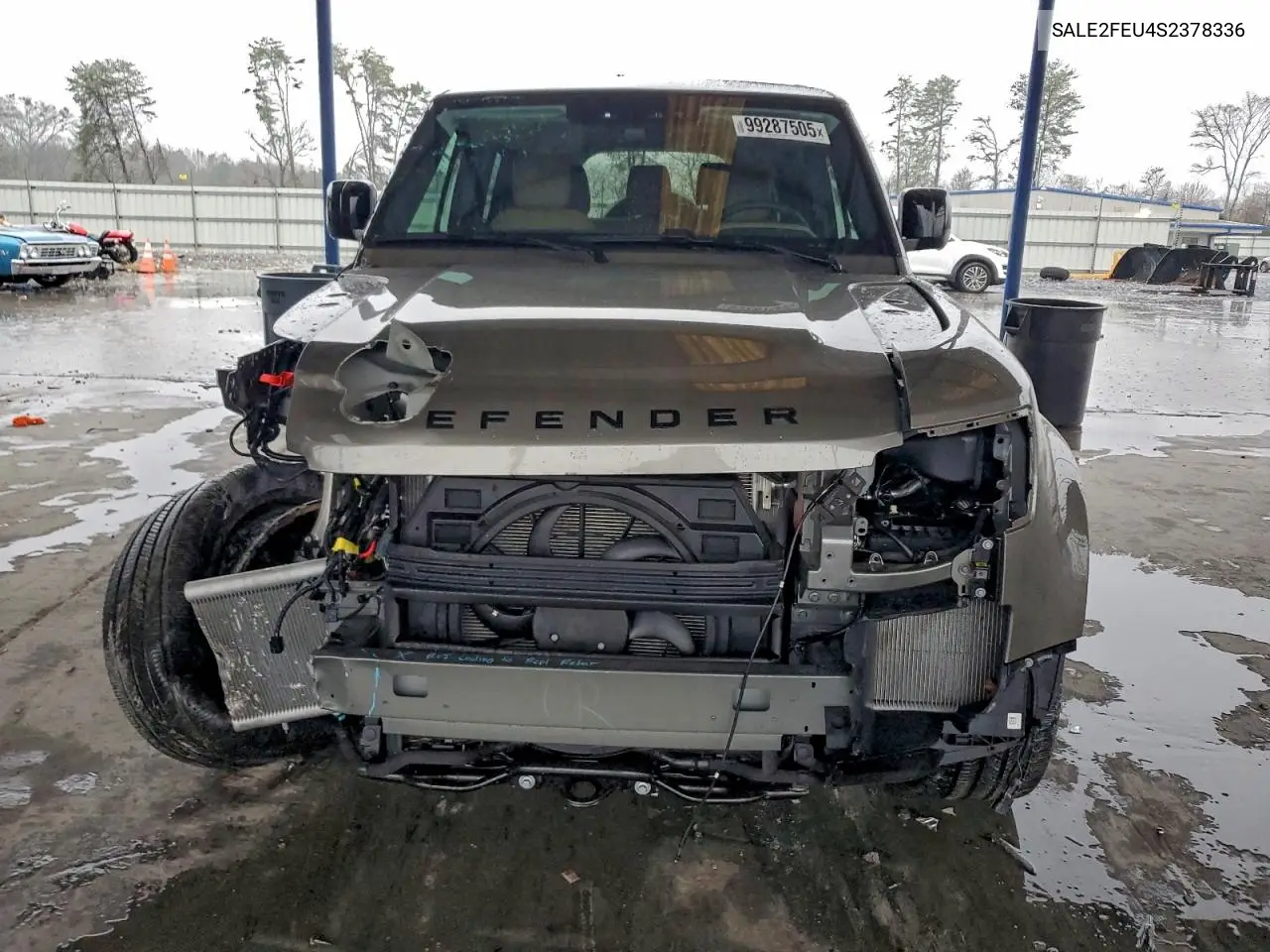 2025 Land Rover Defender 130 X-Dynamic Se VIN: SALE2FEU4S2378336 Lot: 99287505