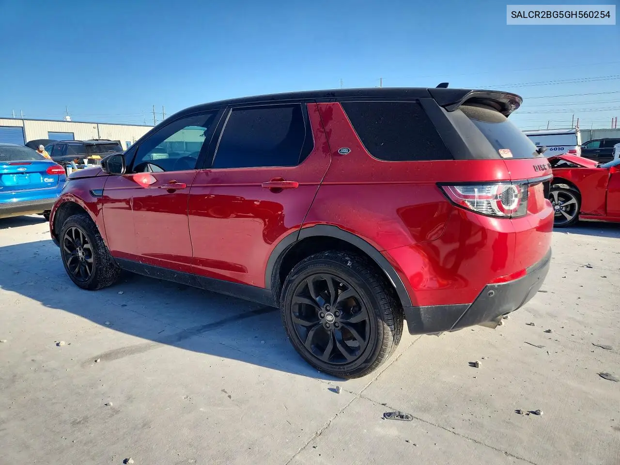2016 Land Rover Discovery Sport Hse VIN: SALCR2BG5GH560254 Lot: 60566976
