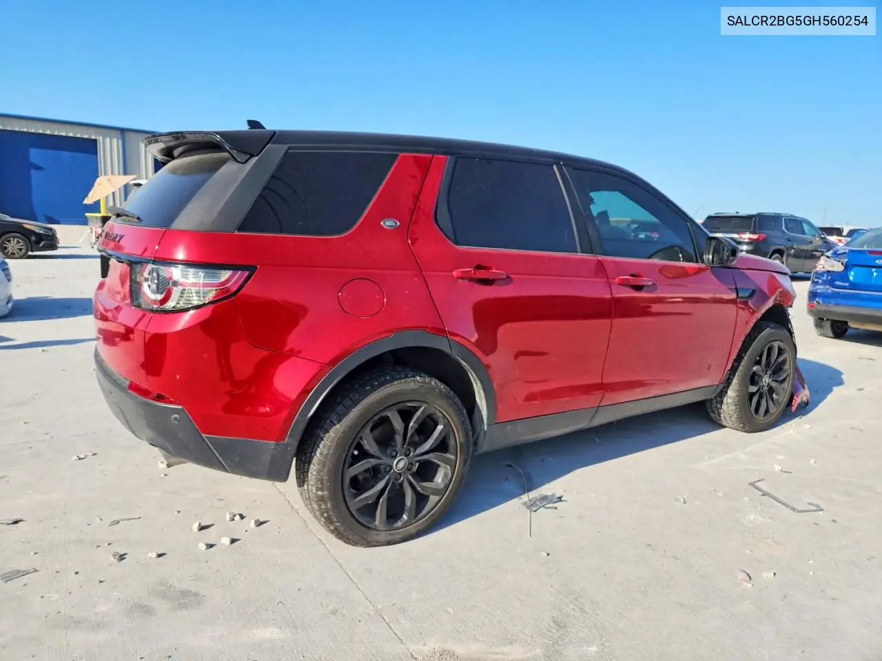 2016 Land Rover Discovery Sport Hse VIN: SALCR2BG5GH560254 Lot: 60566976