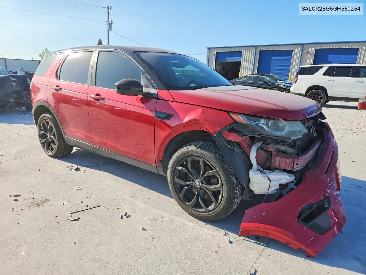 2016 Land Rover Discovery Sport Hse VIN: SALCR2BG5GH560254 Lot: 60566976