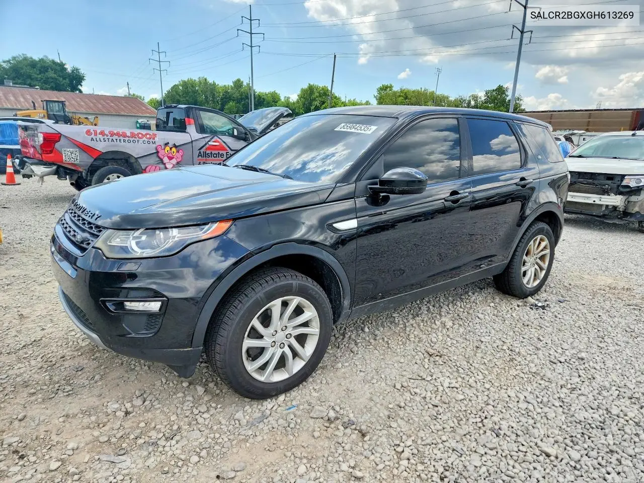 2016 Land Rover Discovery Sport Hse VIN: SALCR2BGXGH613269 Lot: 85984535