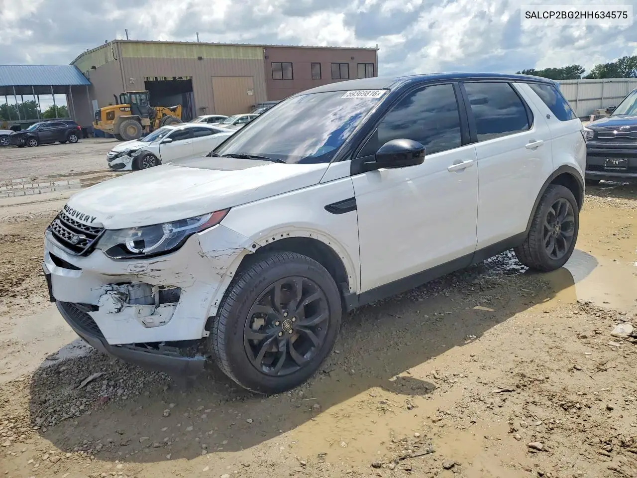 2017 Land Rover Discovery Sport Se VIN: SALCP2BG2HH634575 Lot: 59369816